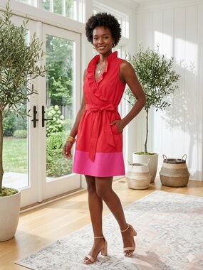 Gibson Perfect Pink Sleeveless Dress